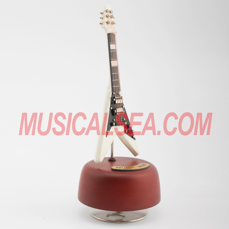 High quality wooden miniature guitar